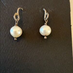 Elegant Pearl Drop Earrings